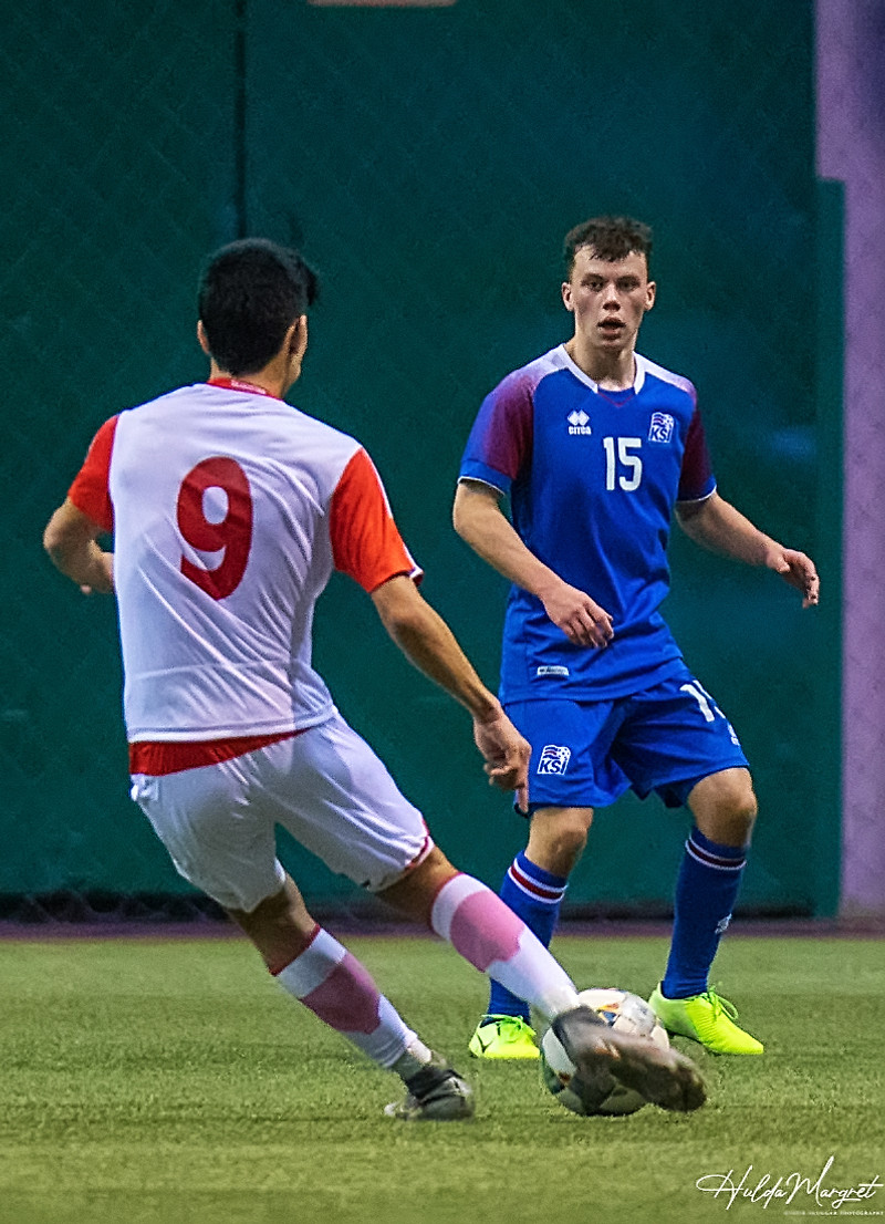 Myndaveisla: U17 tapaði gegn Tadsíkistan
