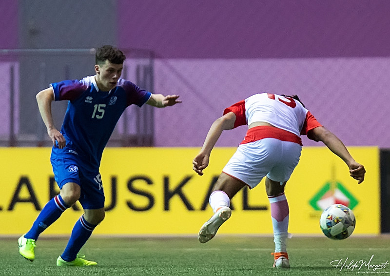 Myndaveisla: U17 tapaði gegn Tadsíkistan