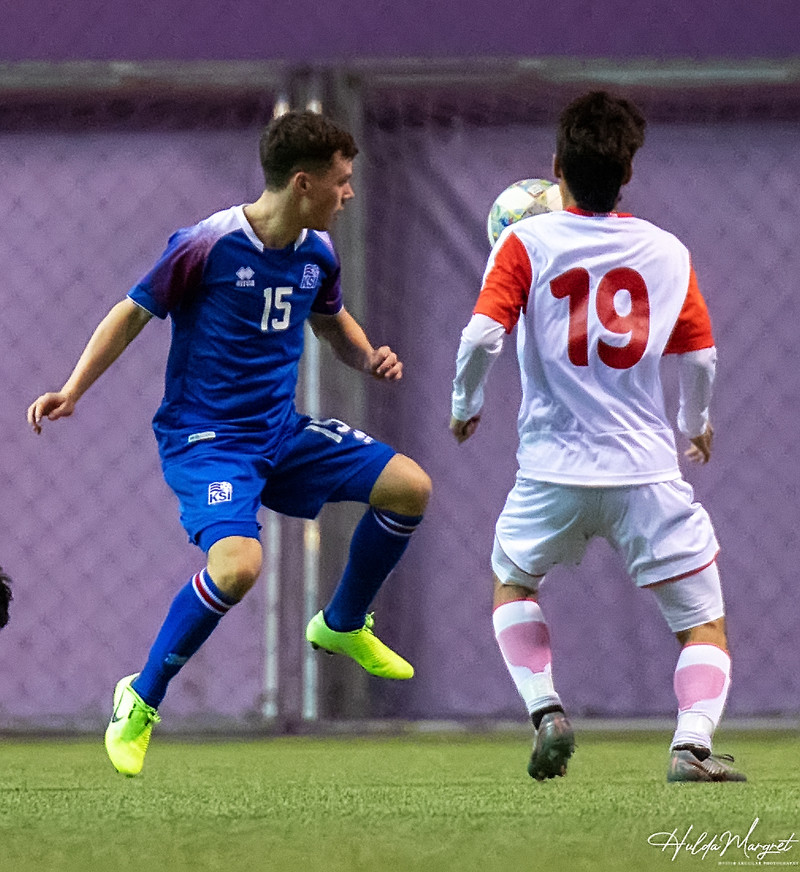 Myndaveisla: U17 tapaði gegn Tadsíkistan