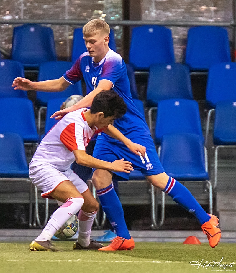 Myndaveisla: U17 tapaði gegn Tadsíkistan