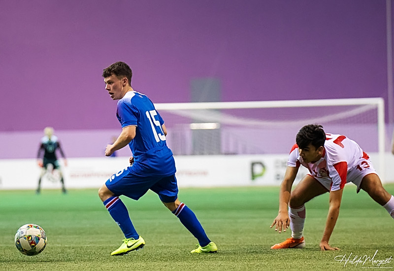 Myndaveisla: U17 tapaði gegn Tadsíkistan