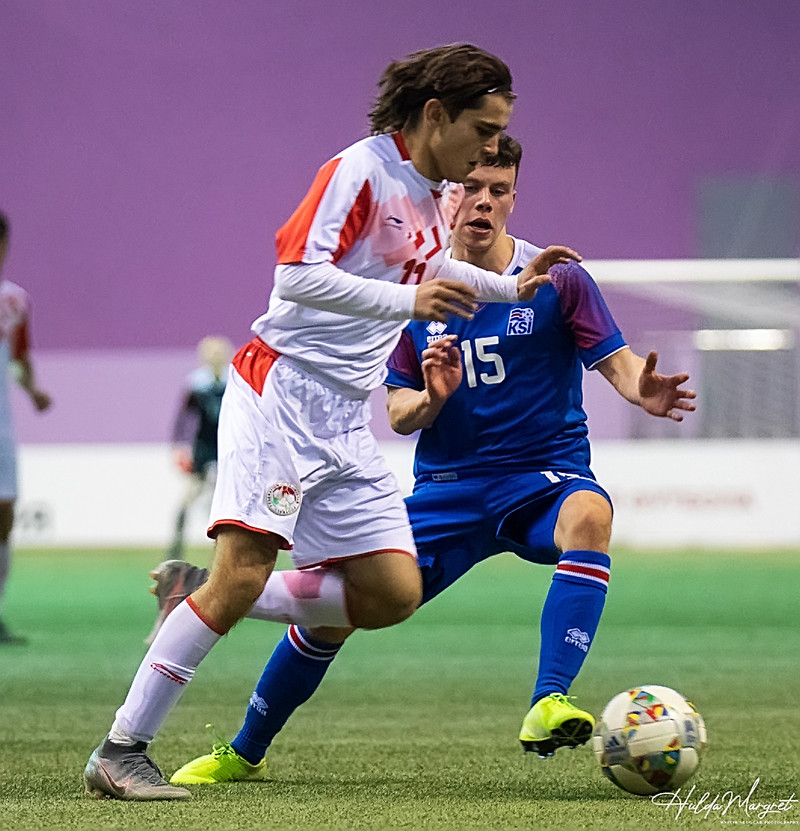 Myndaveisla: U17 tapaði gegn Tadsíkistan