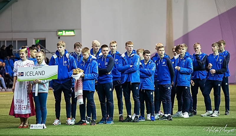 Myndaveisla: U17 tapaði gegn Tadsíkistan