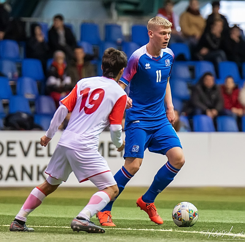 Myndaveisla: U17 tapaði gegn Tadsíkistan