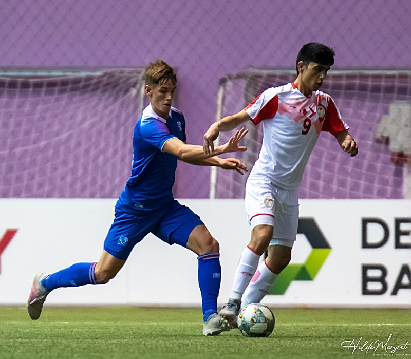 Myndaveisla: U17 tapaði gegn Tadsíkistan