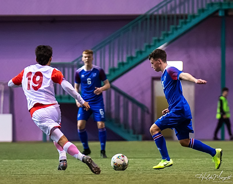 Myndaveisla: U17 tapaði gegn Tadsíkistan