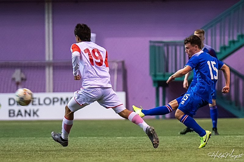 Myndaveisla: U17 tapaði gegn Tadsíkistan