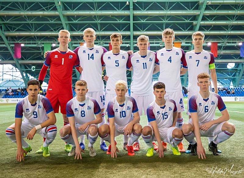 Myndaveisla: Flottur sigur U17 gegn Ísrael
