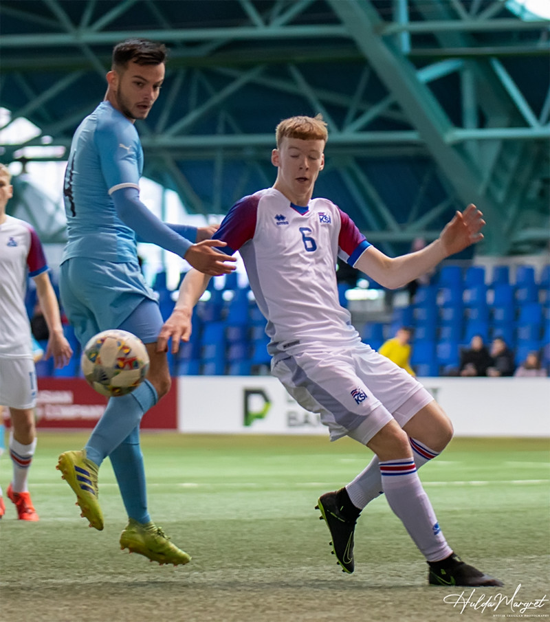 Myndaveisla: Flottur sigur U17 gegn Ísrael