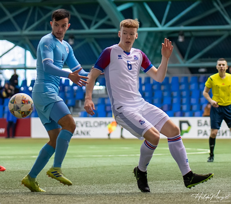 Myndaveisla: Flottur sigur U17 gegn Ísrael