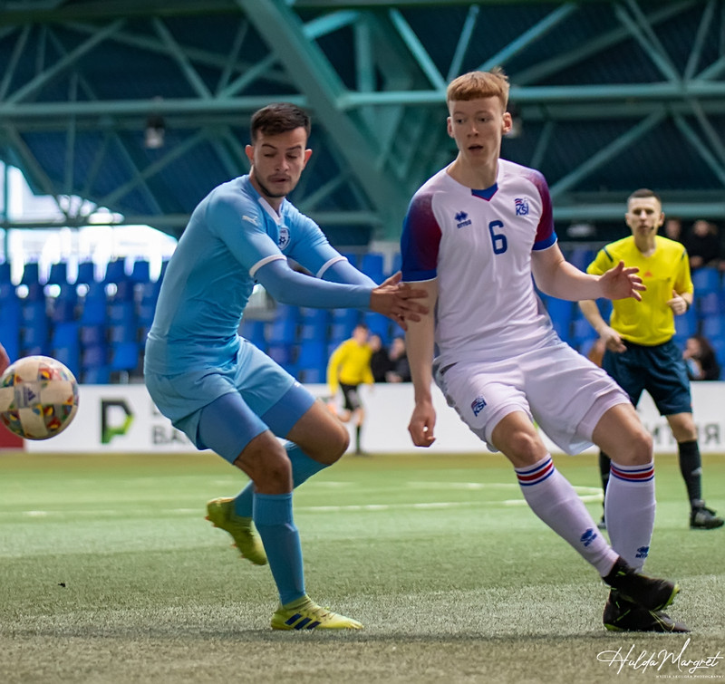 Myndaveisla: Flottur sigur U17 gegn Ísrael
