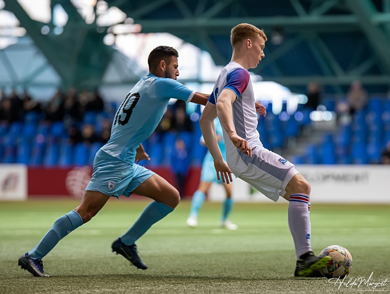 Myndaveisla: Flottur sigur U17 gegn Ísrael