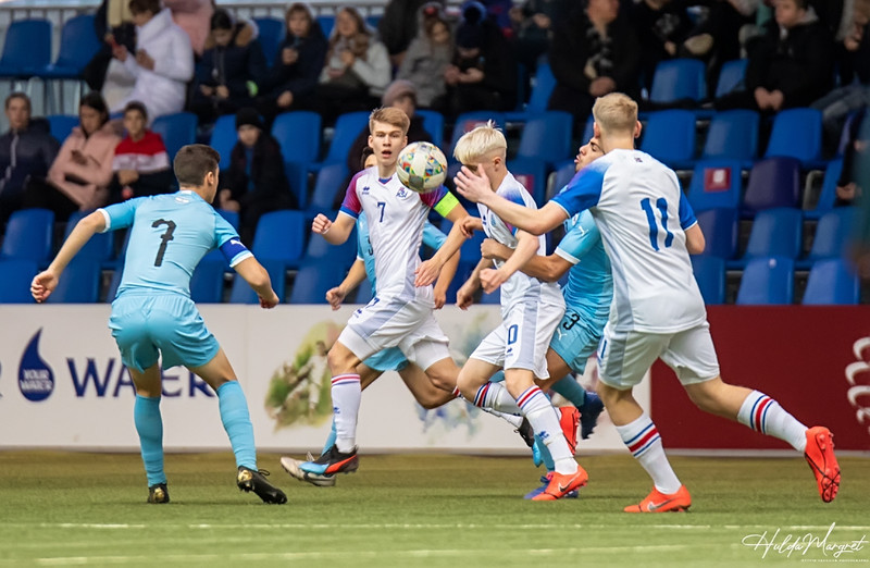 Myndaveisla: Flottur sigur U17 gegn Ísrael