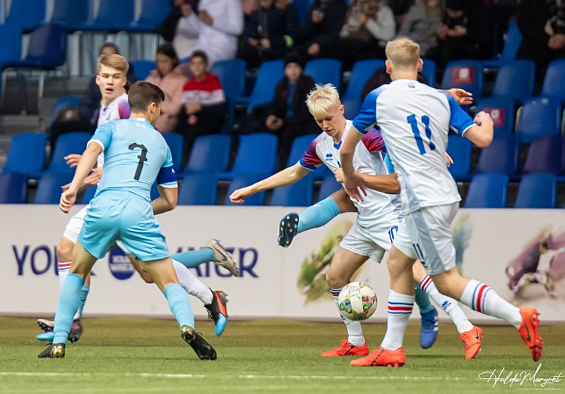 Myndaveisla: Flottur sigur U17 gegn Ísrael
