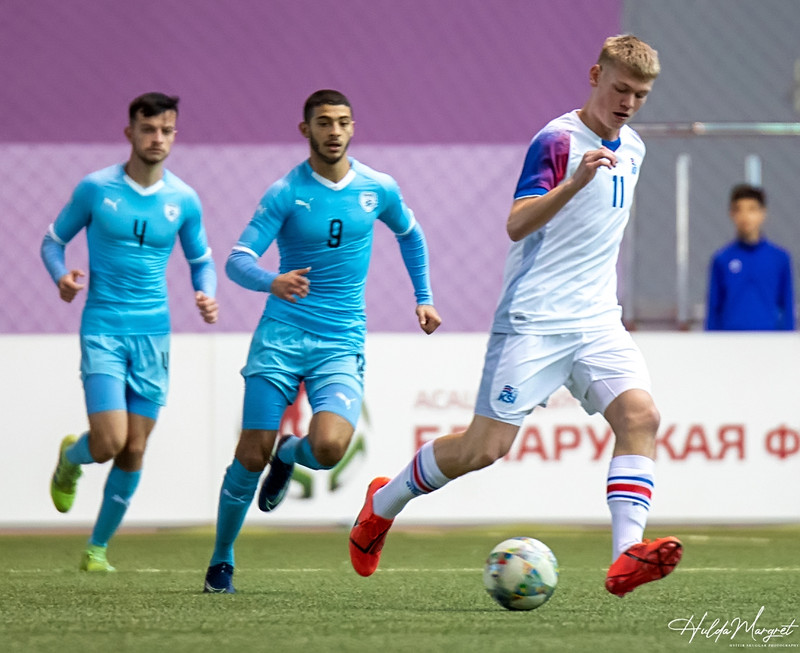 Myndaveisla: Flottur sigur U17 gegn Ísrael
