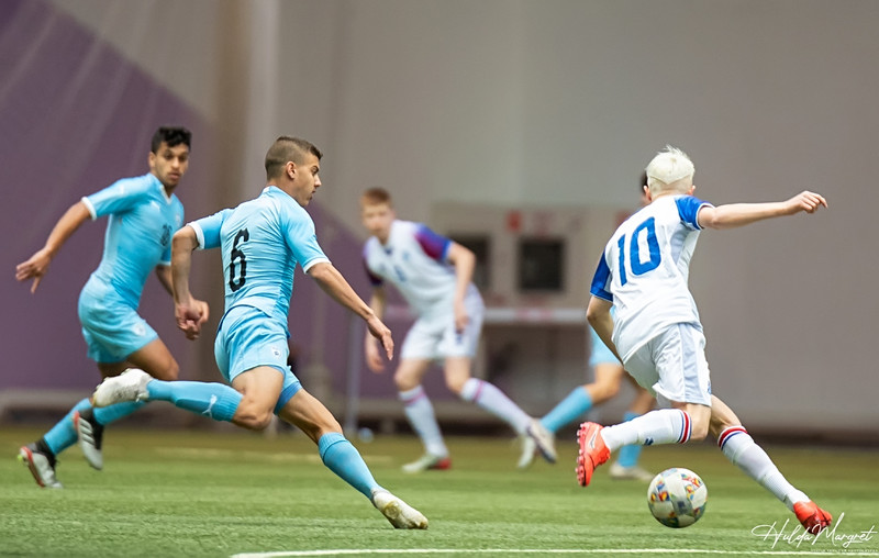 Myndaveisla: Flottur sigur U17 gegn Ísrael