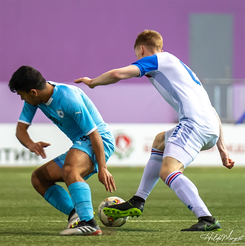 Myndaveisla: Flottur sigur U17 gegn Ísrael