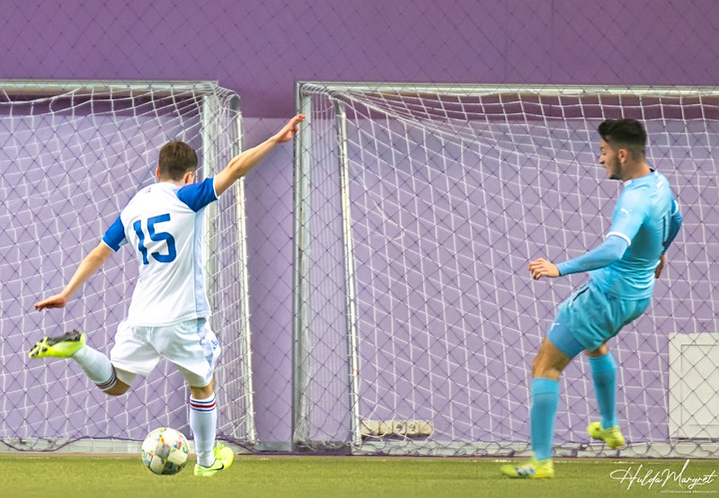 Myndaveisla: Flottur sigur U17 gegn Ísrael