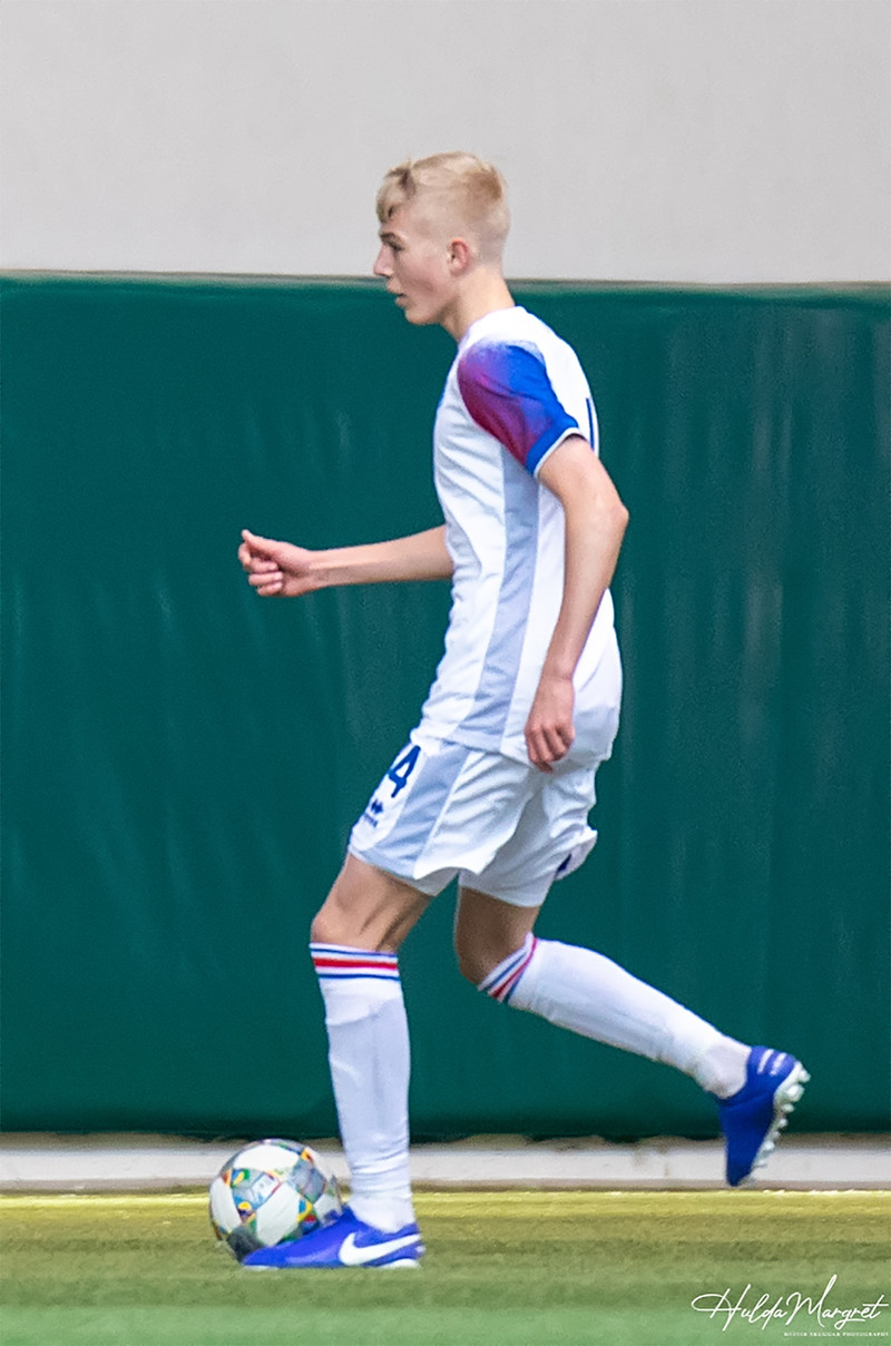 Myndaveisla: Flottur sigur U17 gegn Ísrael