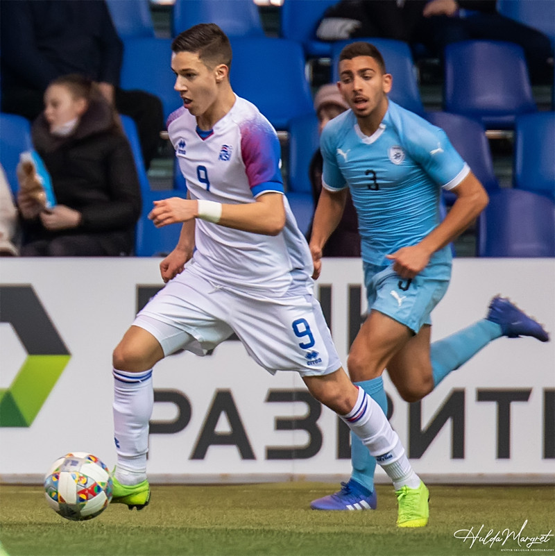 Myndaveisla: Flottur sigur U17 gegn Ísrael