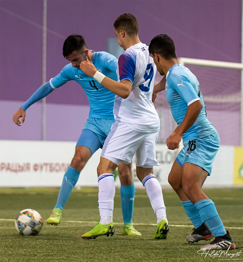 Myndaveisla: Flottur sigur U17 gegn Ísrael