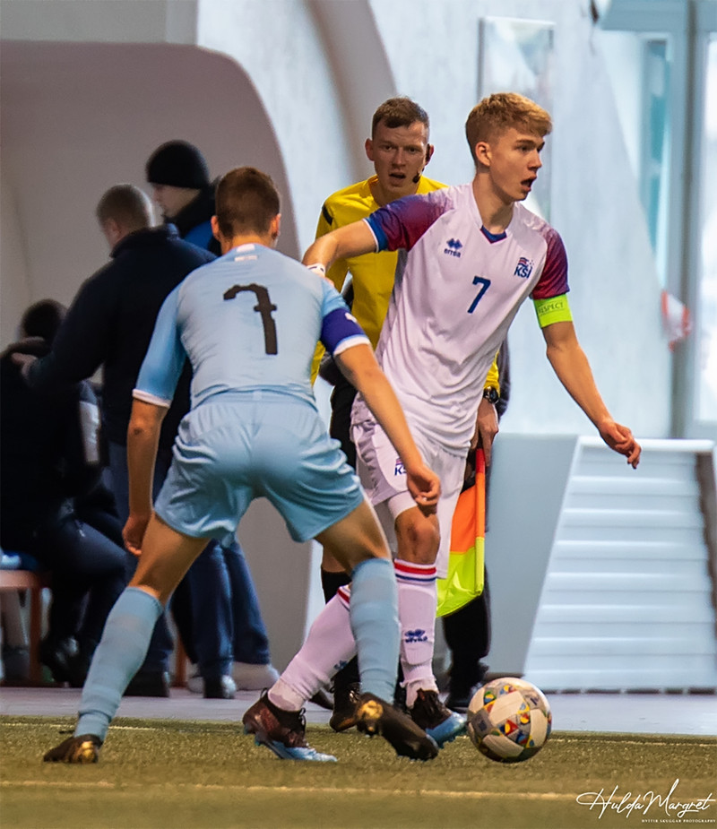 Myndaveisla: Flottur sigur U17 gegn Ísrael
