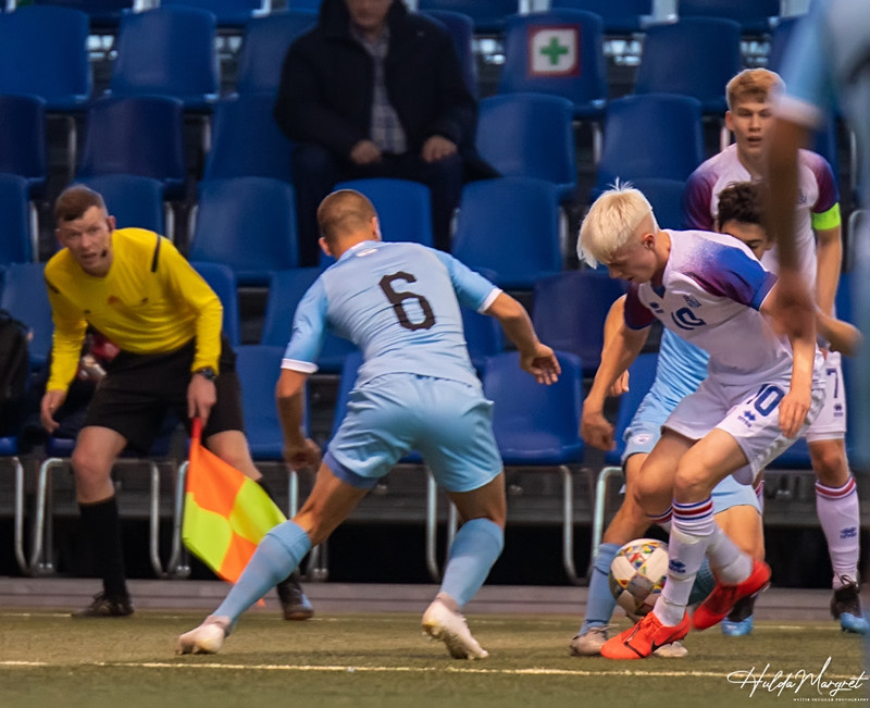 Myndaveisla: Flottur sigur U17 gegn Ísrael