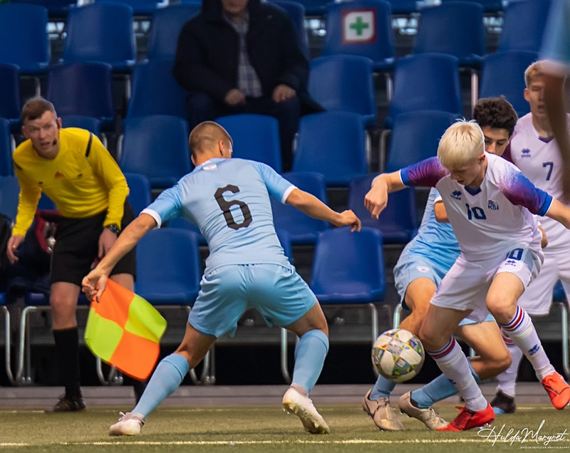 Myndaveisla: Flottur sigur U17 gegn Ísrael