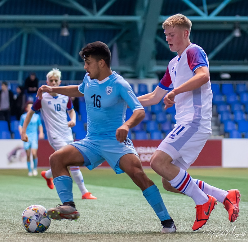 Myndaveisla: Flottur sigur U17 gegn Ísrael