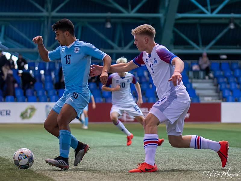Myndaveisla: Flottur sigur U17 gegn Ísrael