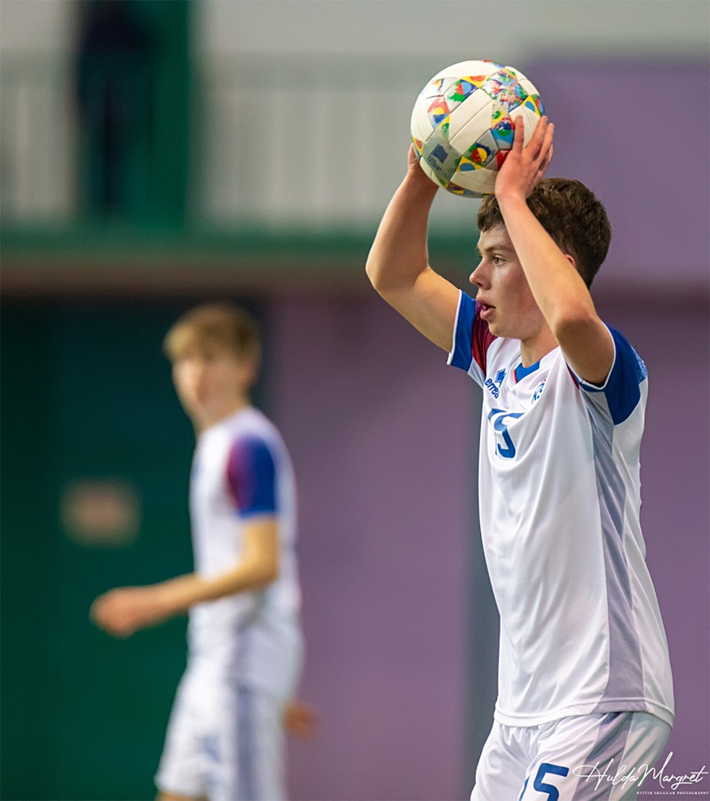 Myndaveisla: Flottur sigur U17 gegn Ísrael