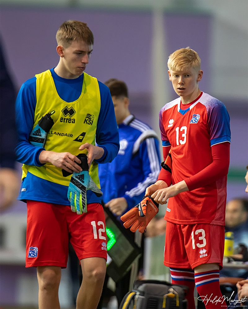 Myndaveisla: Flottur sigur U17 gegn Ísrael