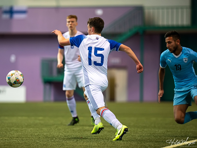 Myndaveisla: Flottur sigur U17 gegn Ísrael