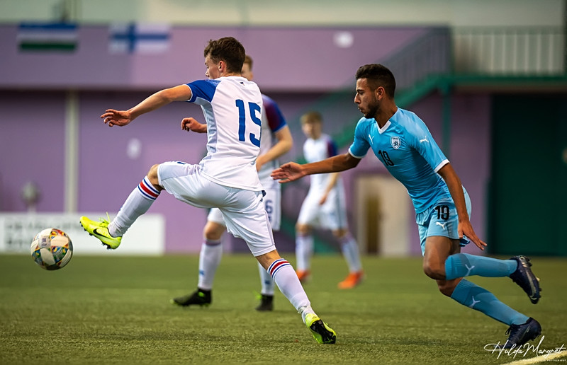Myndaveisla: Flottur sigur U17 gegn Ísrael