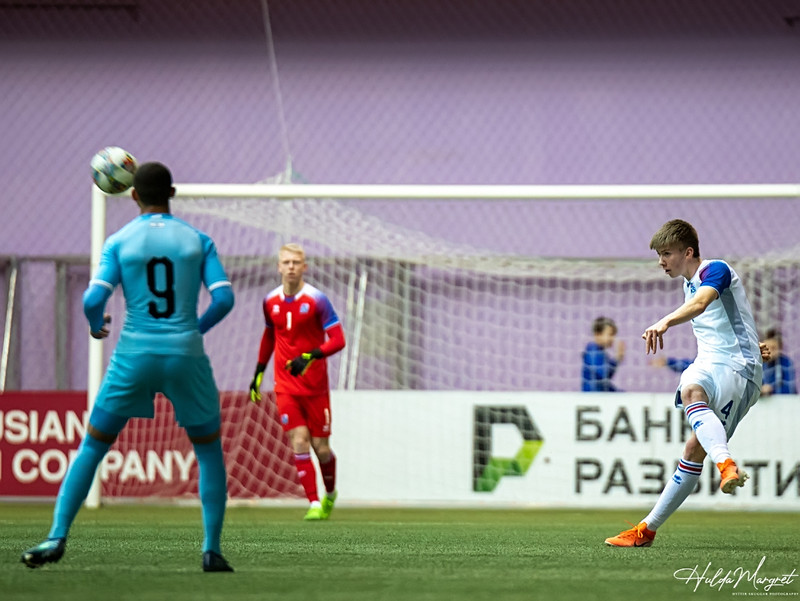Myndaveisla: Flottur sigur U17 gegn Ísrael