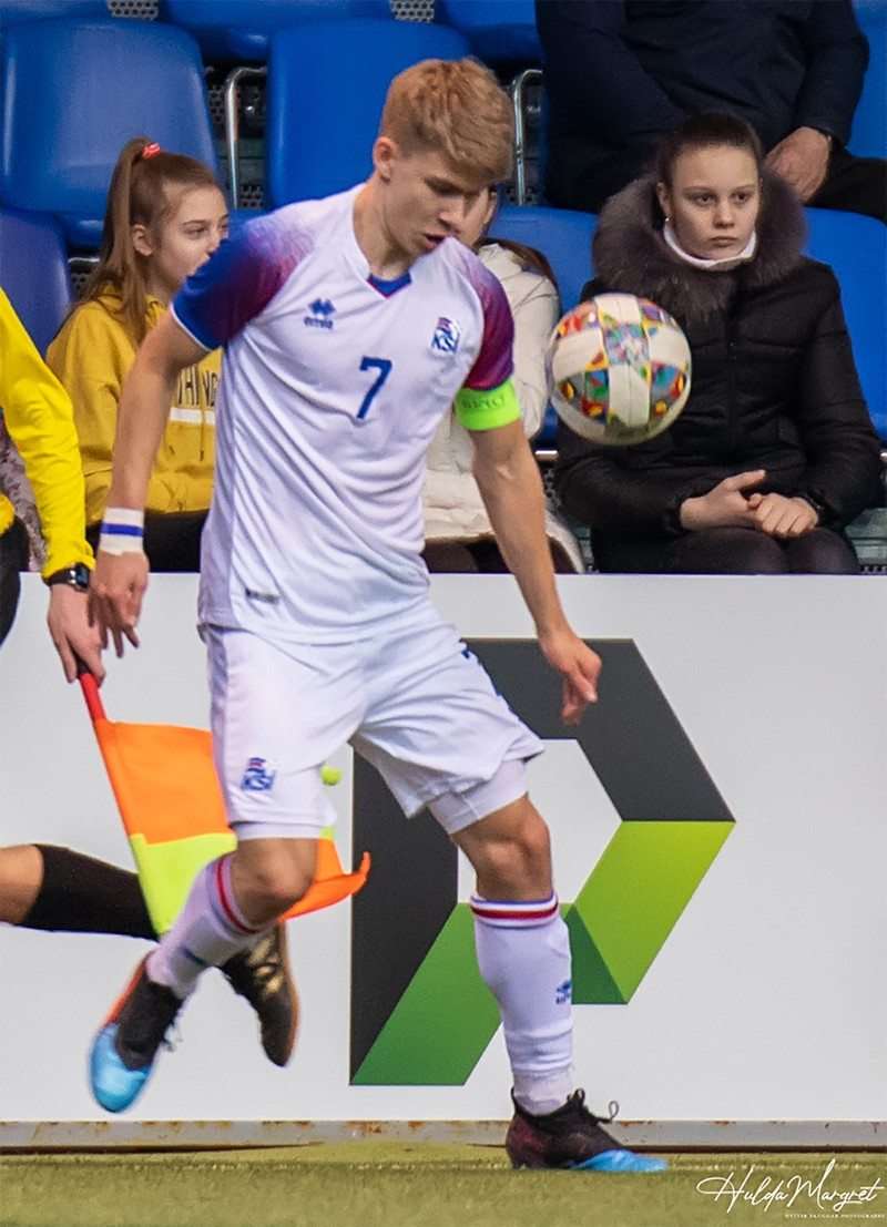 Myndaveisla: Flottur sigur U17 gegn Ísrael