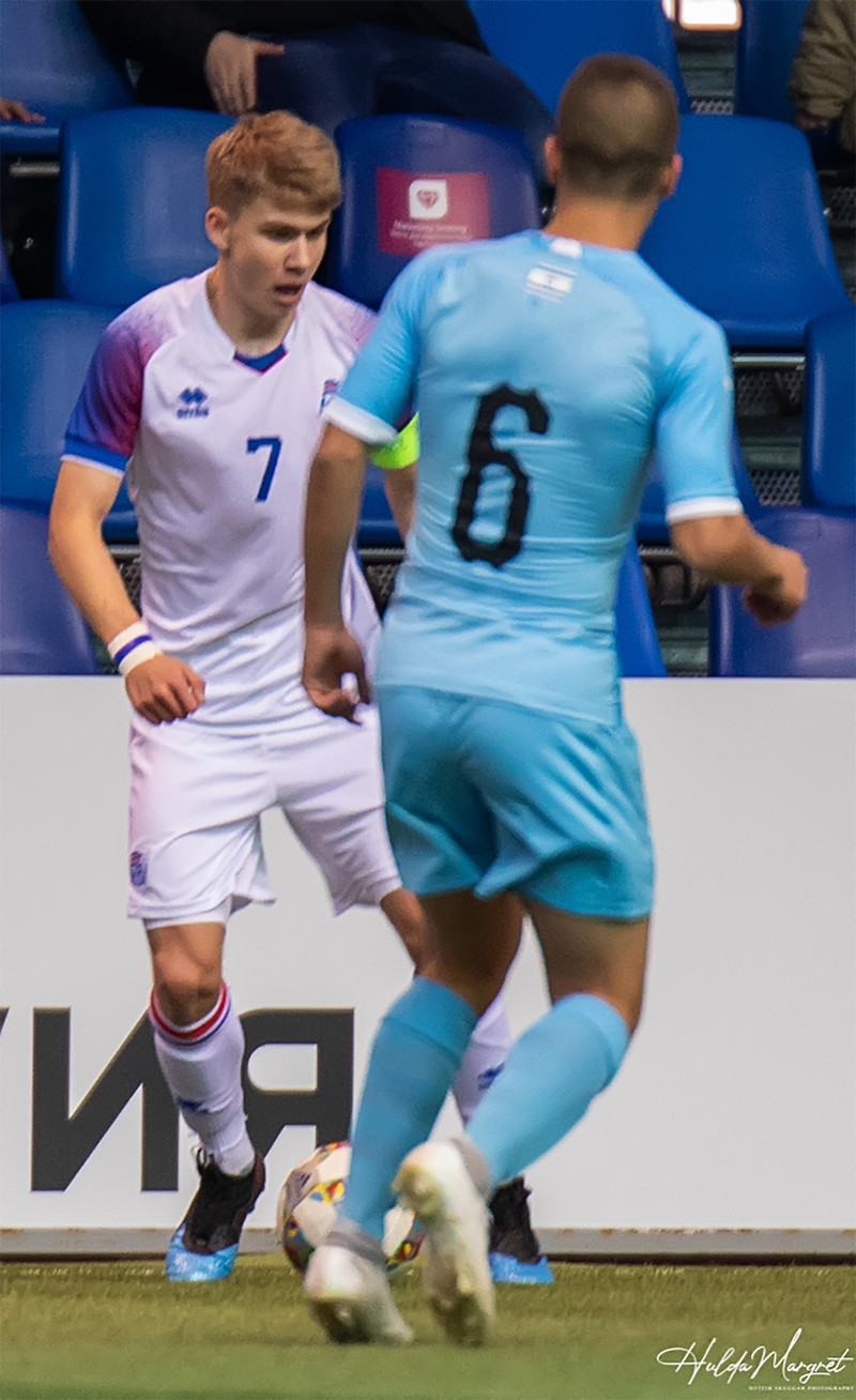 Myndaveisla: Flottur sigur U17 gegn Ísrael