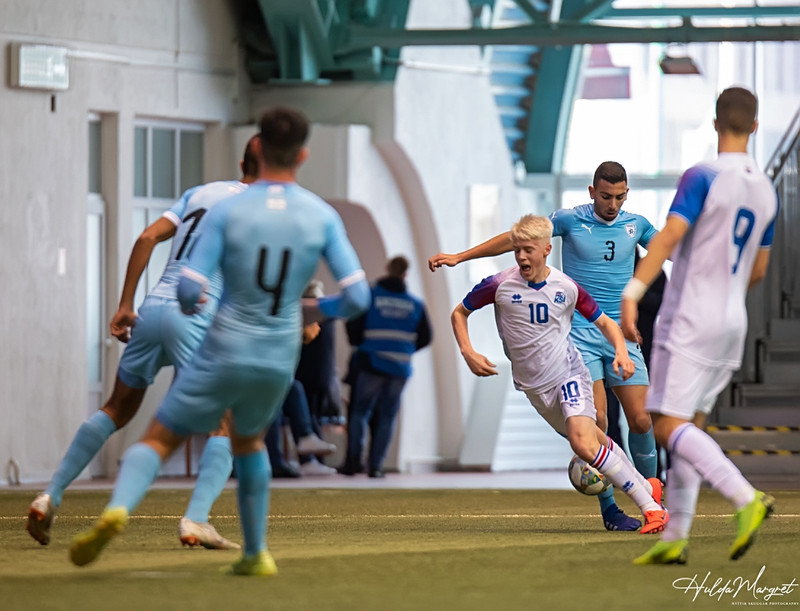 Myndaveisla: Flottur sigur U17 gegn Ísrael