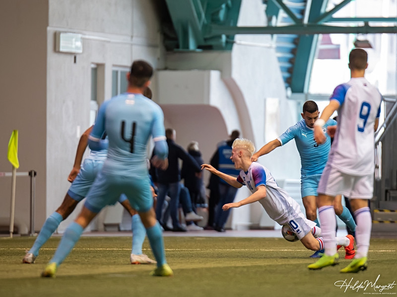 Myndaveisla: Flottur sigur U17 gegn Ísrael