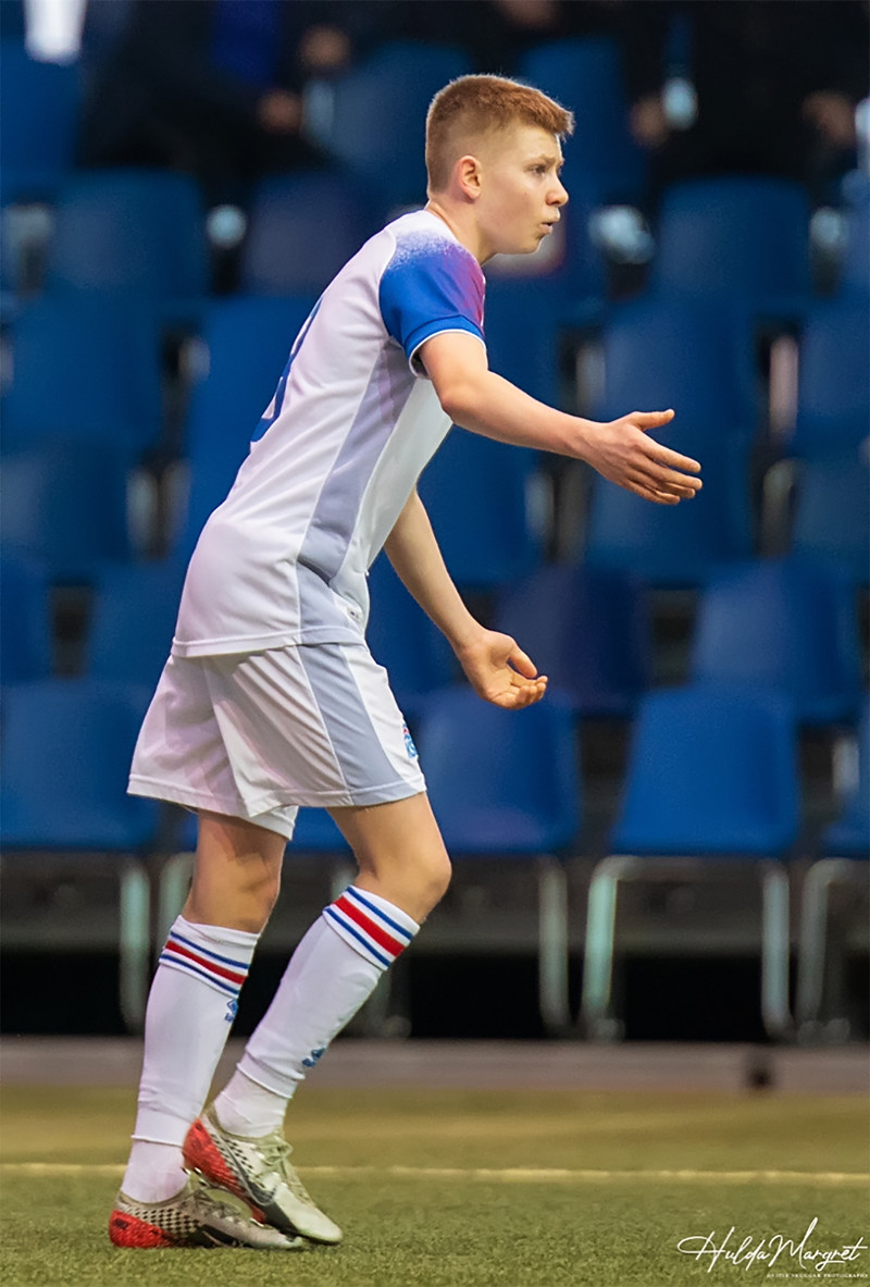Myndaveisla: Flottur sigur U17 gegn Ísrael