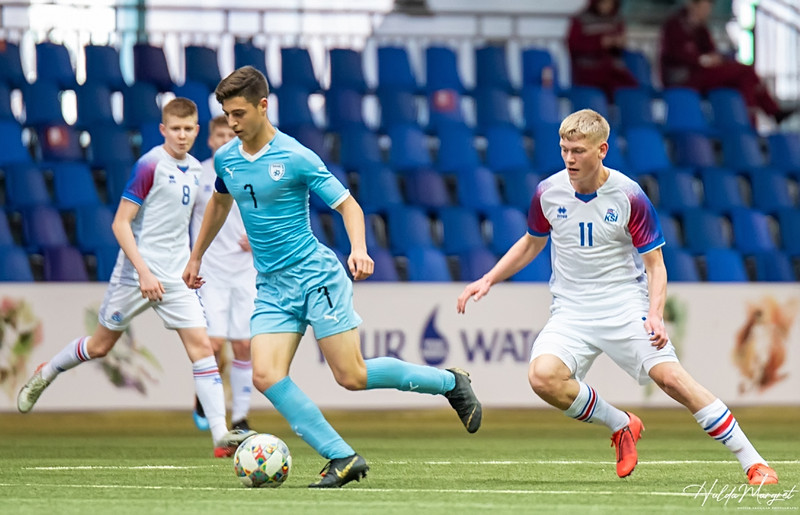 Myndaveisla: Flottur sigur U17 gegn Ísrael