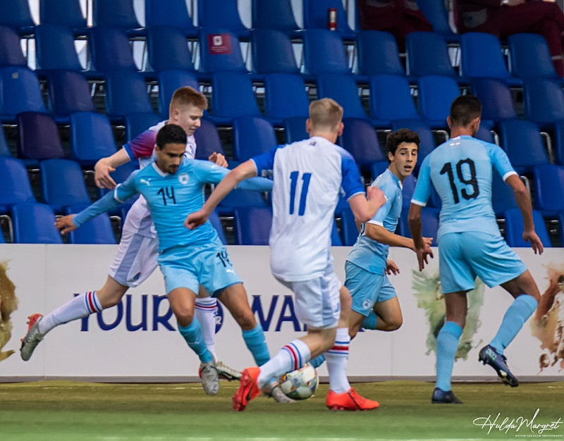 Myndaveisla: Flottur sigur U17 gegn Ísrael