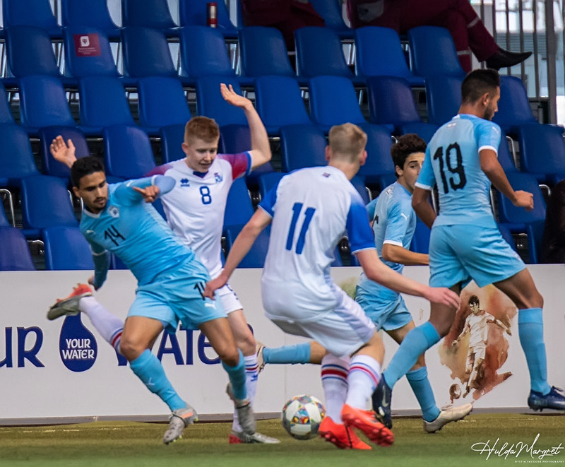 Myndaveisla: Flottur sigur U17 gegn Ísrael