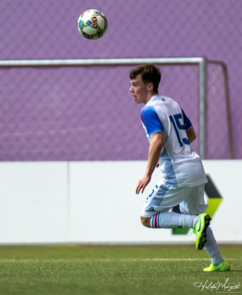 Myndaveisla: Flottur sigur U17 gegn Ísrael