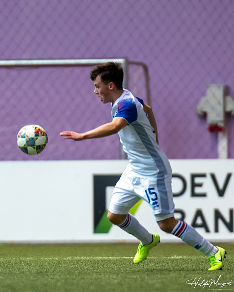 Myndaveisla: Flottur sigur U17 gegn Ísrael