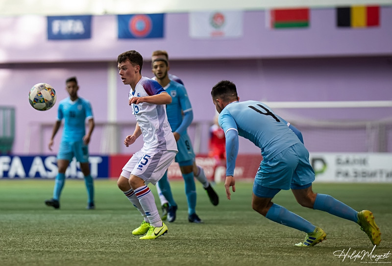 Myndaveisla: Flottur sigur U17 gegn Ísrael