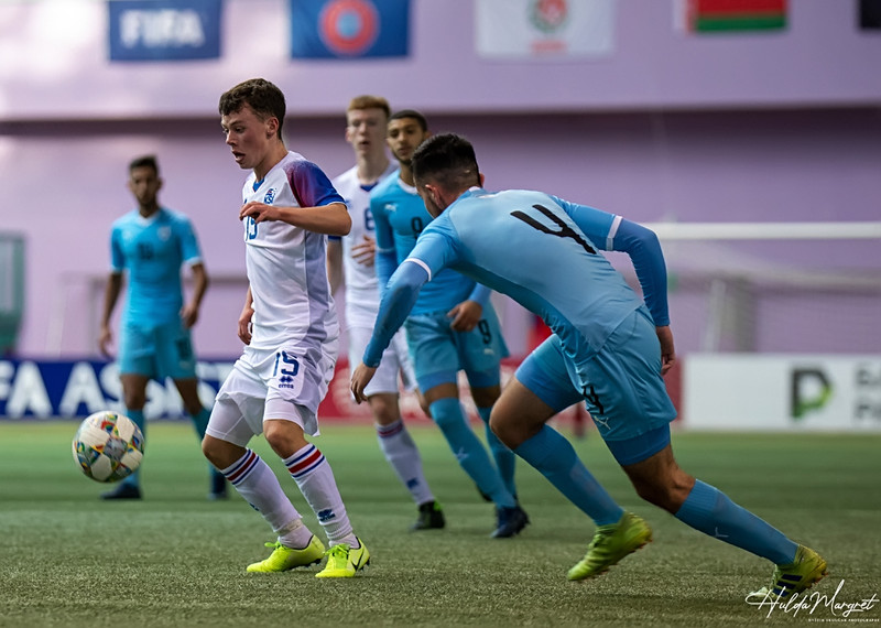 Myndaveisla: Flottur sigur U17 gegn Ísrael