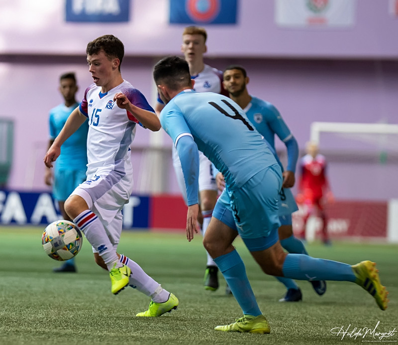 Myndaveisla: Flottur sigur U17 gegn Ísrael