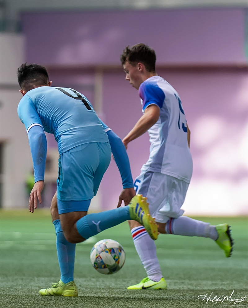 Myndaveisla: Flottur sigur U17 gegn Ísrael