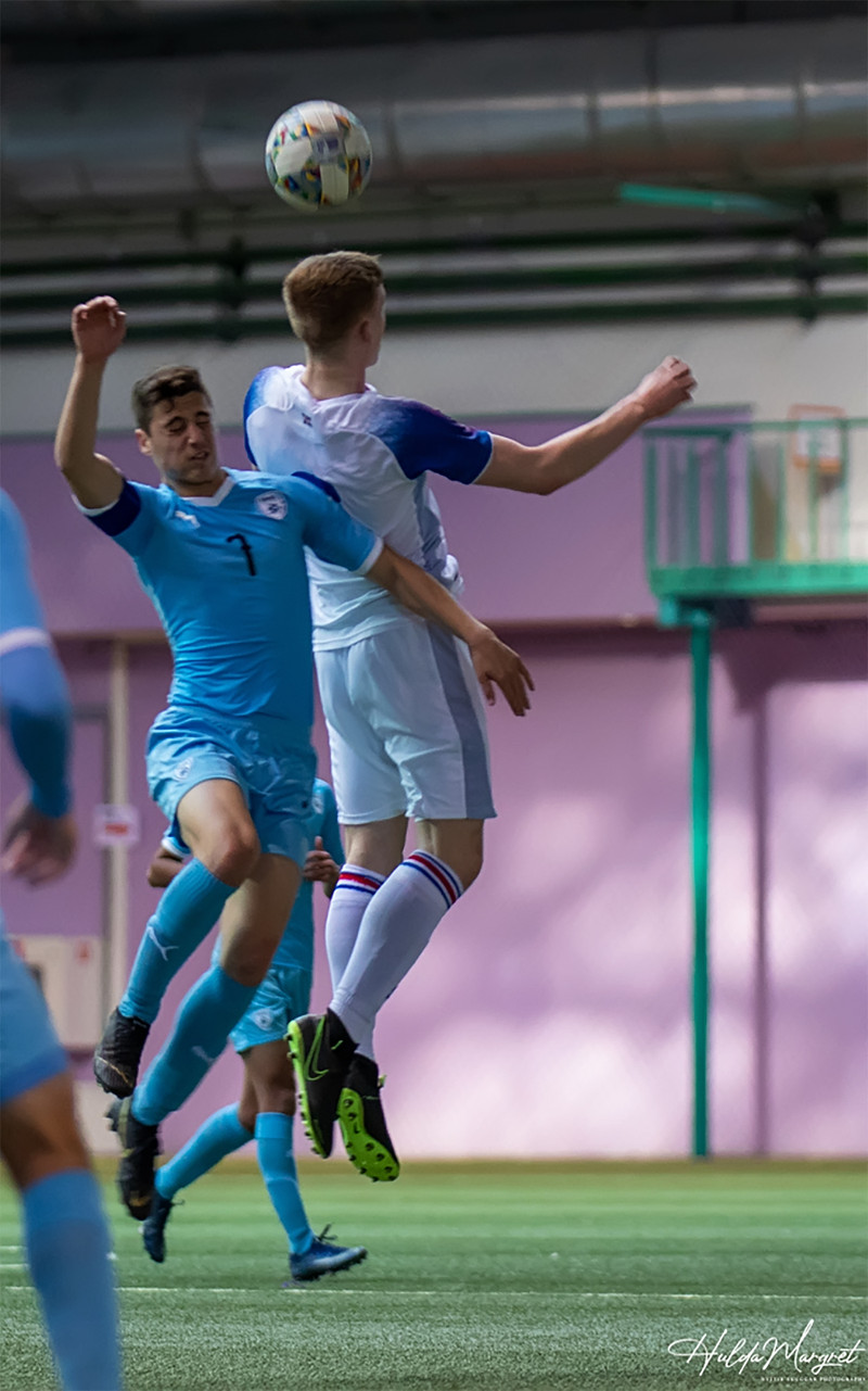 Myndaveisla: Flottur sigur U17 gegn Ísrael
